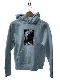 【中古】Supreme◆20AW/Pearl Hooded Sweatshir/S/コットン/グレー/真珠の耳飾りの少女【メンズウェア】