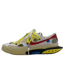 【中古】NIKE◆OFF-WHITE X BLAZER LOW 77_オフホワイト X ブレーザー ロー 77/25.5cm/WHT【シューズ】