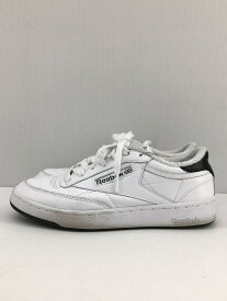 【中古】Reebok◆ローカットスニーカー/24.5cm/hp7490/club c 85/ホワイト/白【シューズ】