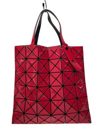 【中古】BAO BAO ISSEY MIYAKE◆トートバッグ/--/RED【バッグ】