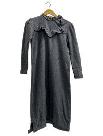 【中古】cosmic wonder◆長袖ワンピース/1/ウール/グレー/L3F17092【レディースウェア】