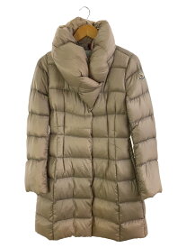 【中古】MONCLER◆ダウンジャケット/1/ナイロン/BEG/ZIND-14-3694/※色褪せ有【レディースウェア】