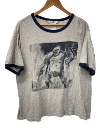 【中古】Sasquatchfabrix.◆Tシャツ/L/コットン/GRY/23ss-cst-006【メンズウェア】