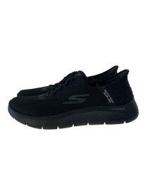 【中古】SKECHERS◆slip-ins/GOWALK FLEX/ローカットスニーカー/US9.5/BLK/ポリエステル【シューズ】