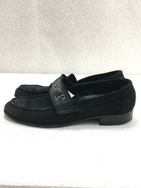 【中古】KIDS LOVE GAITE◆ローファー/--/BLK【シューズ】