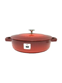 【中古】Staub◆鍋/ブレイザー ソテーパン/容量:2.4L/サイズ:24cm/RED/40511-475【キッチン用品】