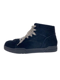 【中古】DIET BUTCHER SLIM SKIN◆ハイカットスニーカー/42/BLK/スウェード/D82389001【シューズ】