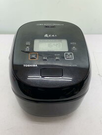 【中古】TOSHIBA◆炊飯器 RC-10VRR(K)【家電・ビジュアル・オーディオ】
