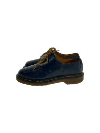 【中古】Dr.Martens◆ドレスシューズ/UK6/ネイビー/レザー/イングランド製【シューズ】