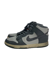 【中古】NIKE◆DUNK HI RETRO SE_ダンク HIGH レトロ SE/28.5cm/GRY【シューズ】