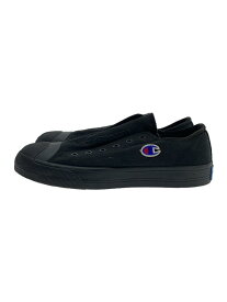 【中古】Champion◆CENTER COURT SLIP/ローカットスニーカー/25cm/BLK/キャンバス/0A-76【シューズ】