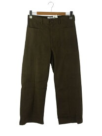 【中古】Sasquatchfabrix.◆FAUX LEATHER FLARE PANTS/パンツ/M/フェイクスウェードBRW/22AW-PA9-006【メンズウェア】