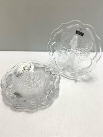 【中古】NARUMI◆プレート/5点セット/ガラス/ケーキ皿/洋食器【キッチン用品】