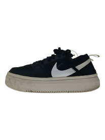 【中古】NIKE◆COURT VISION ATA TXT_コート ビジョン アルタ TXT/24cm/BLK【シューズ】