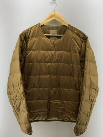 【中古】DESCENTE◆ダウンジャケット/O/ポリエステル/CML/dx-g1056js【メンズウェア】