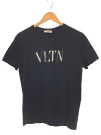 【中古】VALENTINO◆Tシャツ/XS/コットン/BLK/SV3MG10V3LE【メンズウェア】