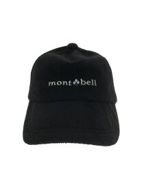 【中古】mont-bell◆フライトキャップ/L/ポリエステル/BLK/メンズ/1108424【服飾雑貨他】