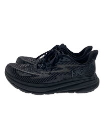 【中古】HOKA ONE ONE◆ローカットスニーカー/25.5cm/BLK/1127895BBLC//【シューズ】