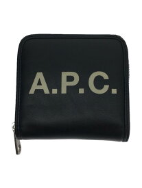 【中古】A.P.C.◆財布/--/BLK/メンズ【服飾雑貨他】