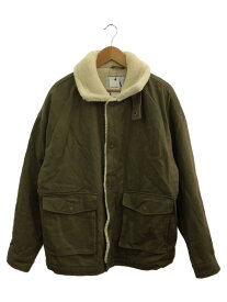 【中古】ZARA◆ボアコーチジャケット/L/コットン/KHK/3286/400/709//【メンズウェア】