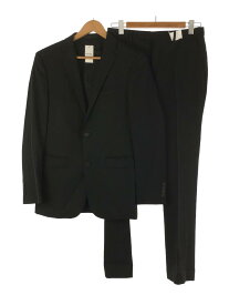 【中古】BURBERRY BLACK LABEL◆スーツ/--/ウール/BLK/ストライプ/D1H06-602-09【メンズウェア】