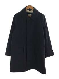 【中古】visvim◆FRANK SOUTIEN COAT 3L GORE-TEX/ステンカラーコート/2/ゴアテックス/NVY【メンズウェア】