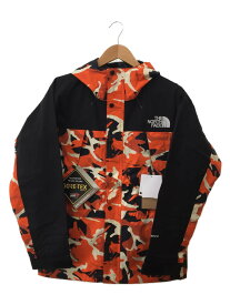 【中古】THE NORTH FACE◆NOVELTY MOUNTAIN LIGHT JACKET_ノベルティマウンテンライトジャケット/M/ナイロン/OR【メンズウェア】