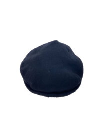 【中古】The crooked Tailor◆ハンチング/59/ウール/BLK/メンズ【服飾雑貨他】