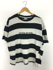 【中古】GUESS◆Tシャツ/M/コットン/NVY/グレンCK/n62445el【メンズウェア】