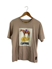 【中古】FENDI◆Tシャツ/XS/コットン/PNK/FY0889 A4PF【メンズウェア】