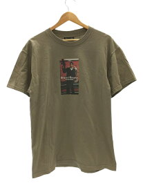 【中古】Tシャツ/L/コットン/KHK/プリント【メンズウェア】