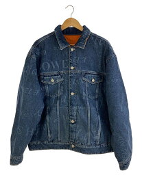 【中古】Supreme◆24AW/Reversible Trucker Jacket/XL/デニム/IDG/無地【メンズウェア】