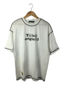 【中古】Tシャツ/XL/コットン/ホワイト/TAKA ORIGINAL【メンズウェア】