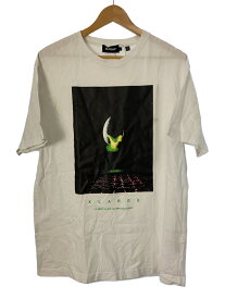 【中古】X-LARGE◆Tシャツ/L/コットン/WHT/プリント/01192106【メンズウェア】