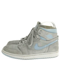 【中古】NIKE◆AIR JORDAN 1 ZOOM CMFT_エアジョーダン 1 ズーム コンフォート グレー/27cm/GRY【シューズ】