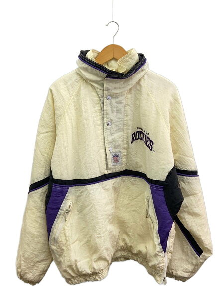 【中古】Genuine Merchandise◆ジャケット/L/ナイロン/CRM【メンズウェア】