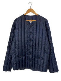 【中古】Rocky Mountain Featherbed◆ダウンジャケット/46/ナイロン/NVY/無地/200-182-23/首元汚れ有【メンズウェア】