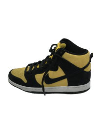 【中古】NIKE SB◆NIKE SB DUNK HIGH MAIZE AND BLACK/トスニーカー/27.5cm/イエロー【シューズ】