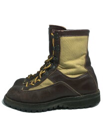 【中古】Danner◆90s/黒刺繍タグ/ゴアテックス/レースアップブーツ/US8/BRW//【シューズ】