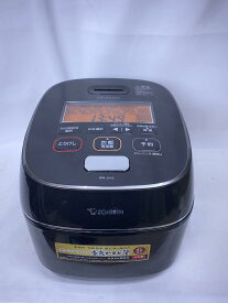 【中古】ZOJIRUSHI◆炊飯器 極め炊き NW-JU10-BA [ブラック]【家電・ビジュアル・オーディオ】