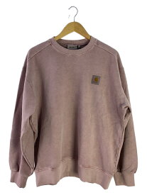 【中古】Carhartt◆スウェット/M/コットン/PNK/無地/1029522//【メンズウェア】