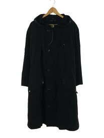 【中古】yohji yamamoto POUR HOMME◆05AW/モッズコート/3/ウール/ブラック/HN-C04-121//【メンズウェア】