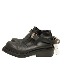 【中古】DIRK BIKKEMBERGS◆ブーツ/--/BLK/レザー【シューズ】