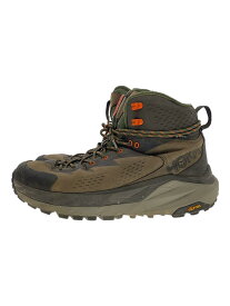 【中古】HOKA ONE ONE◆M KAHA GTX/トレッキングブーツ/27cm/KHK/1112030【シューズ】