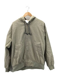 【中古】QUIKSILVER◆ブルゾン/M/コットン/BEG/無地/QJK224085【メンズウェア】