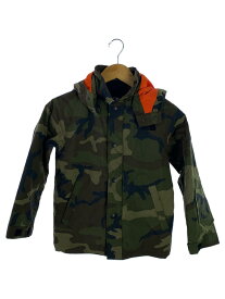 【中古】THE NORTH FACE◆ジャケット/130cm/ナイロン/CML/カモフラ/NSJ61904【キッズ】