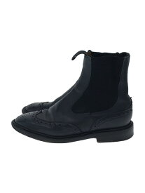 【中古】Tricker’s◆サイドゴアブーツ/--/BLU/L4878【シューズ】