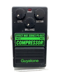 【中古】GUYATONE◆PS-003/コンプレッサー/本体のみ/1980年代/DC9V-/9V電池/エフェクター【楽器】