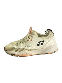 【中古】YONEX◆ローカットスニーカー/24.5cm/WHT/SH2208【シューズ】