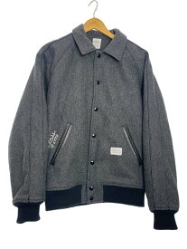 【中古】BEDWIN & THE HEARTBREAKERS◆スタジャン/--/ウール/GRY/無地【メンズウェア】